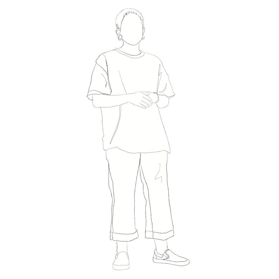 human standing