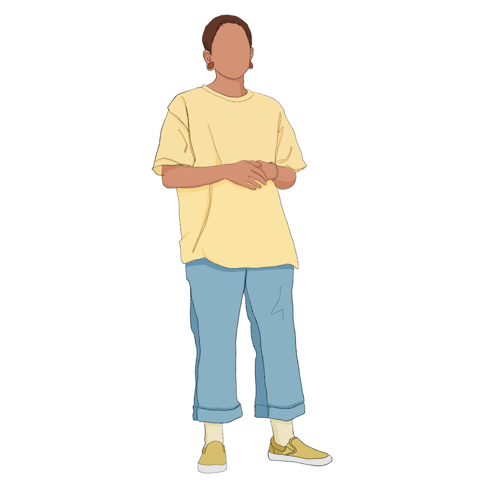 human standing
