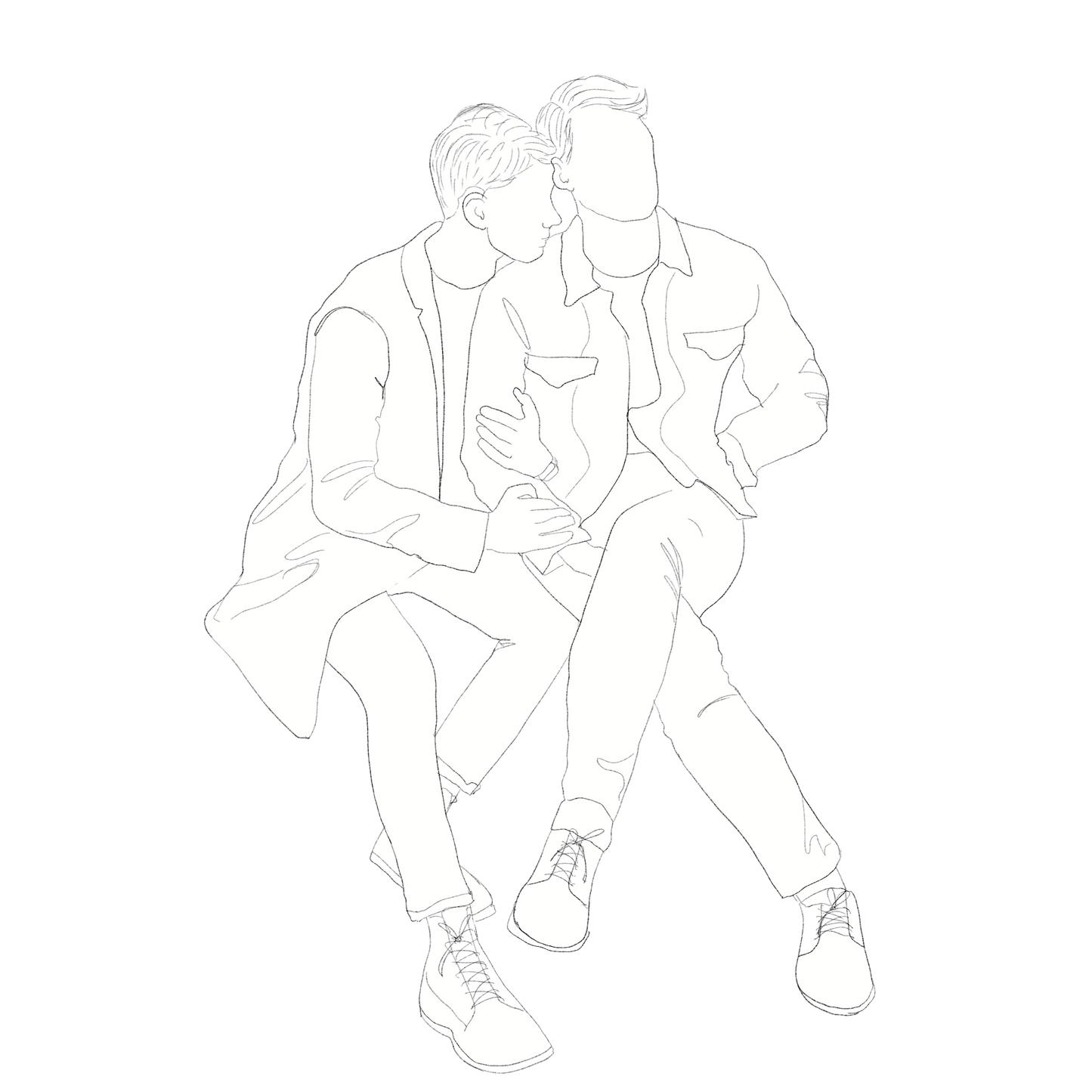 couple sitting together