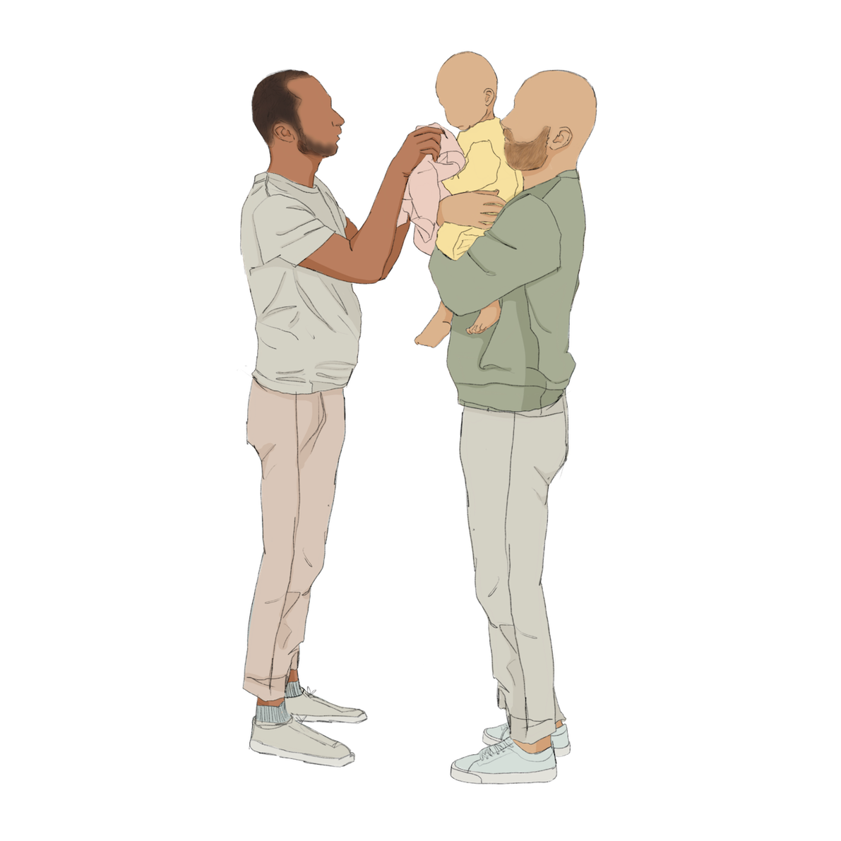 couple with child