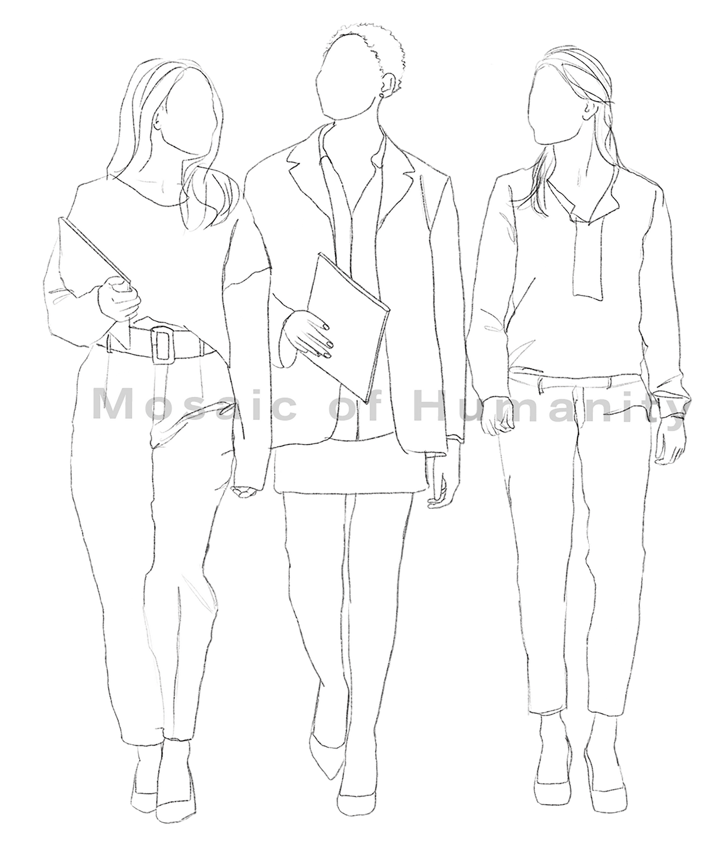 group walking