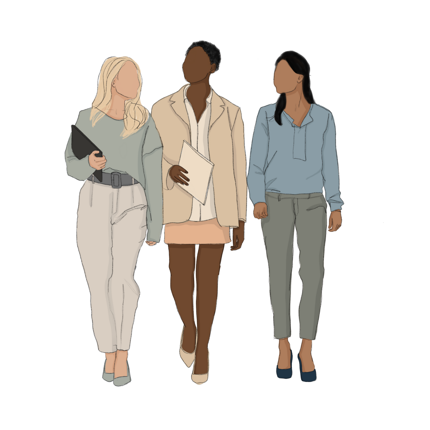 group walking