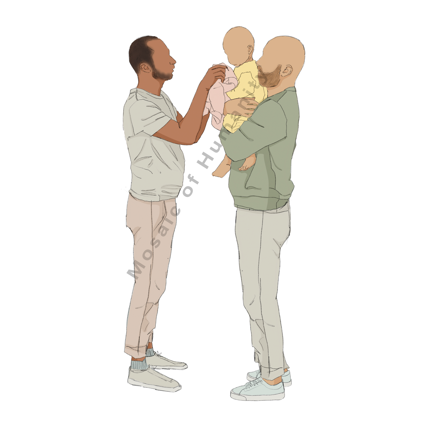 couple with child