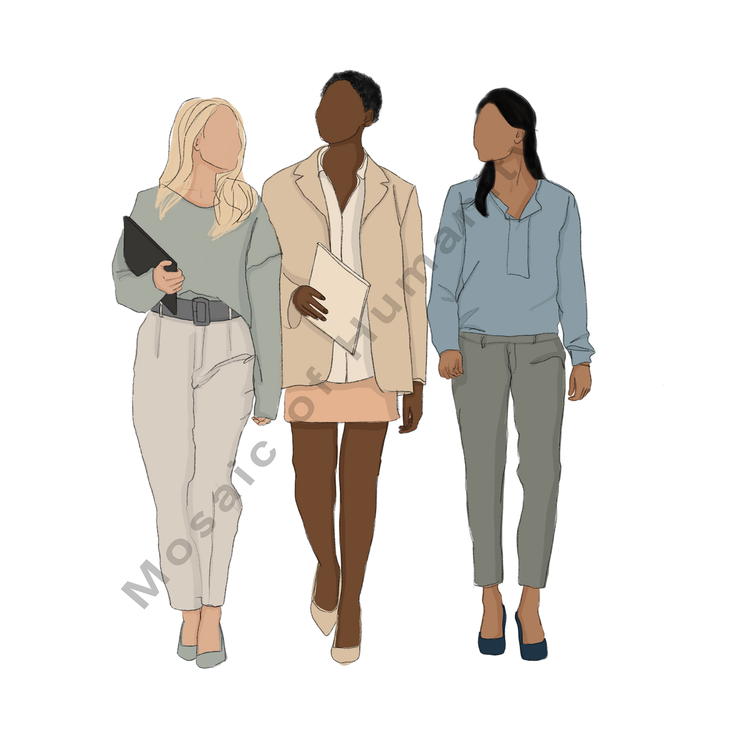 group walking