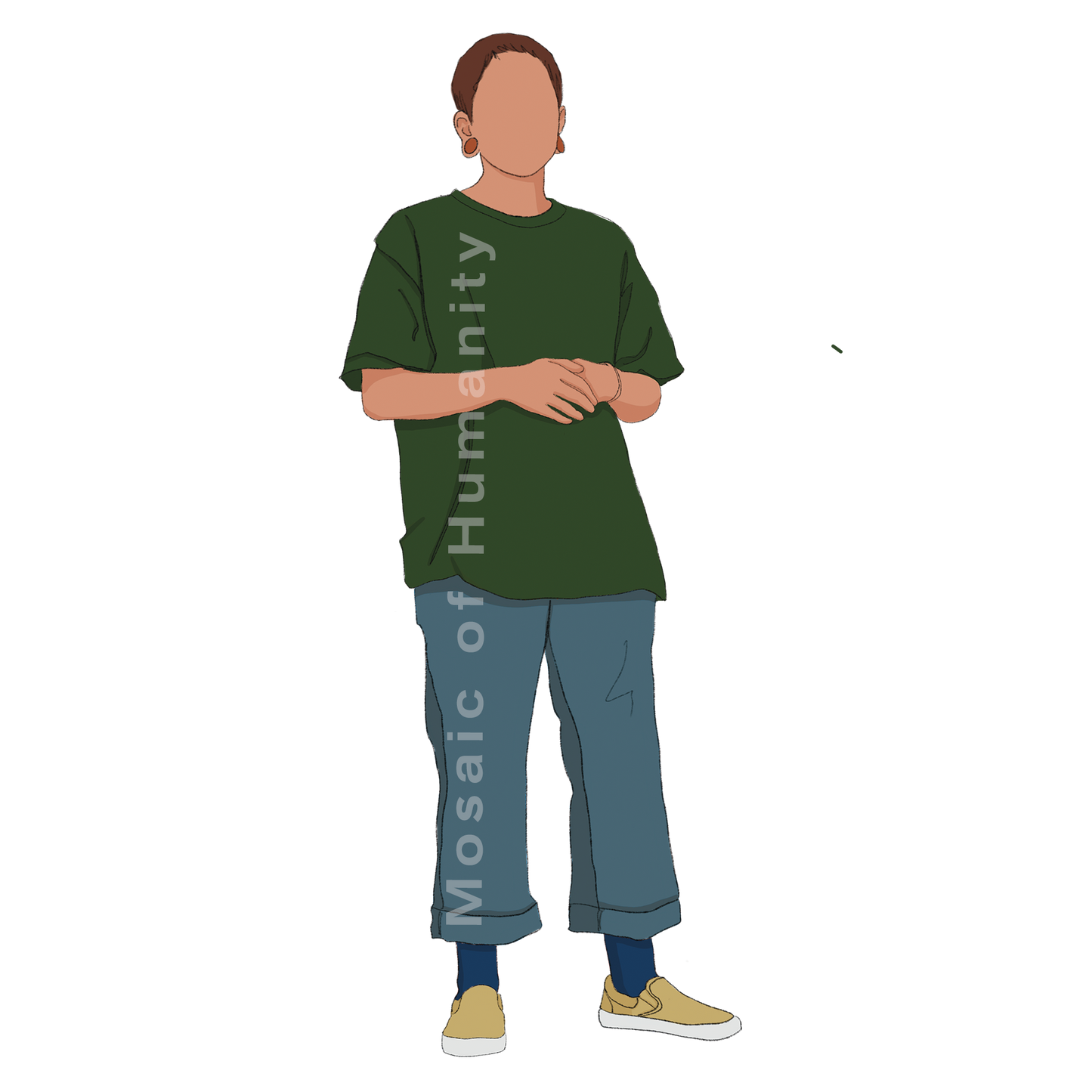 human standing