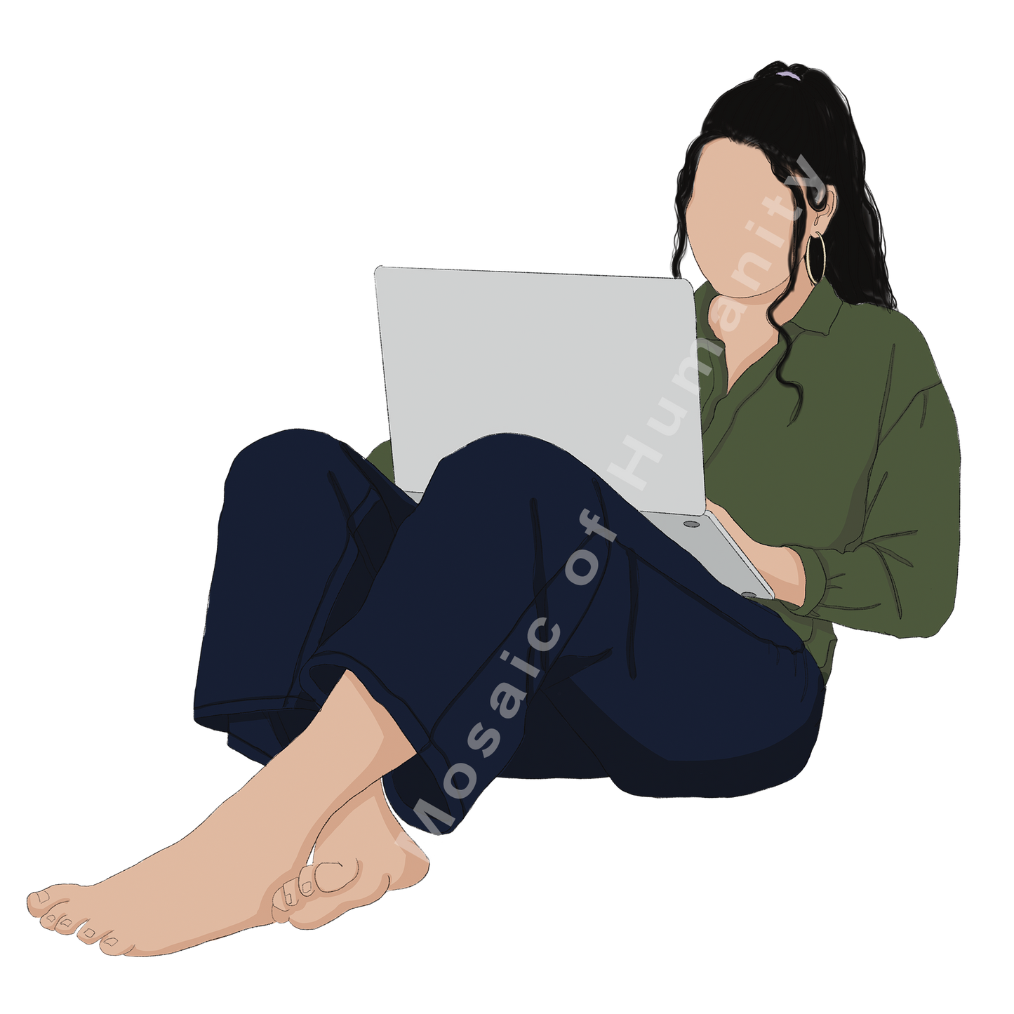 human working