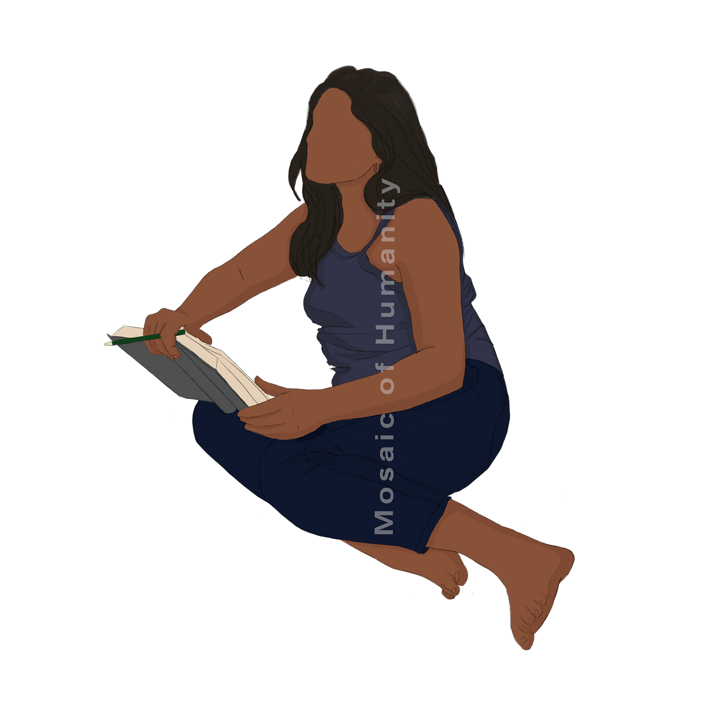 human reading