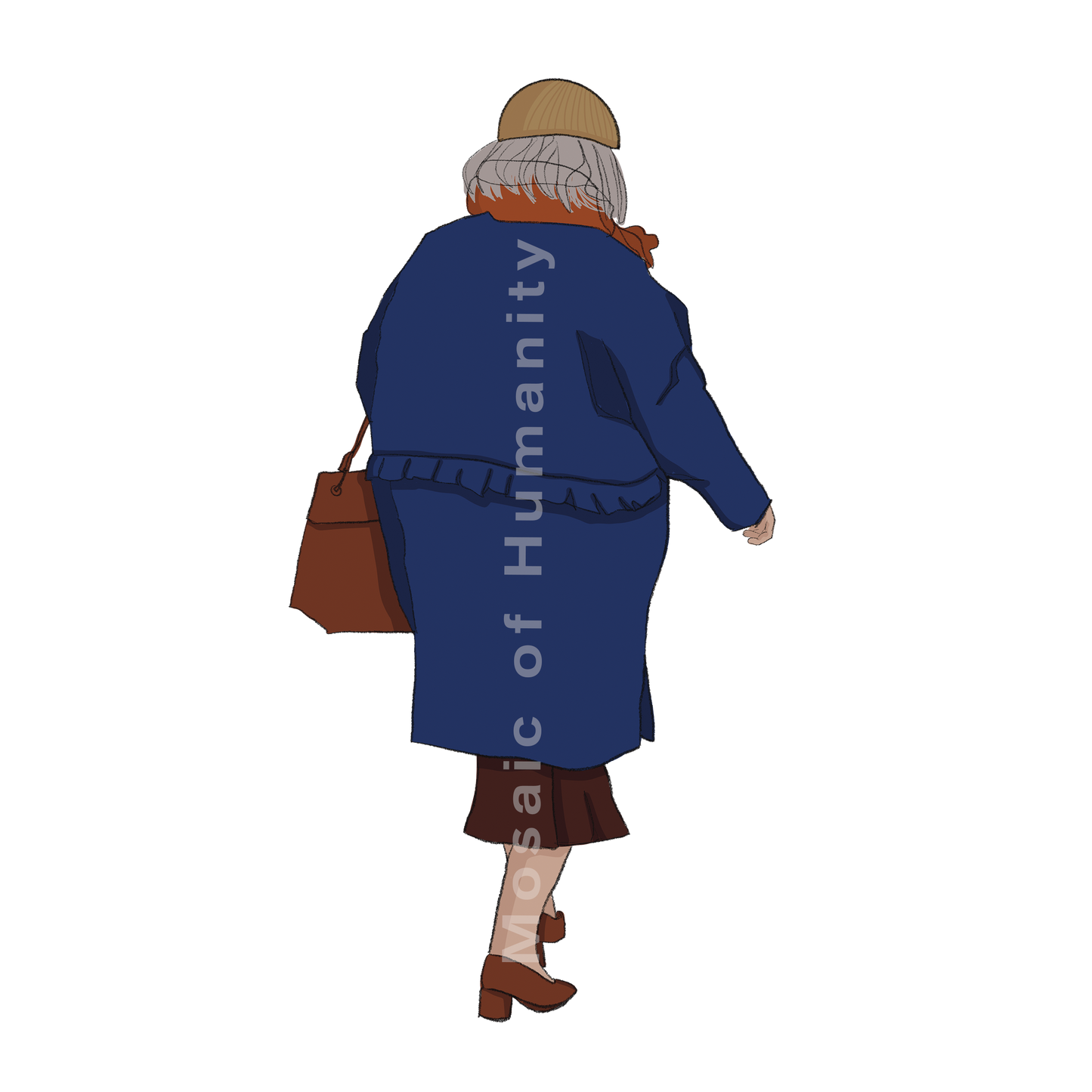 senior walking