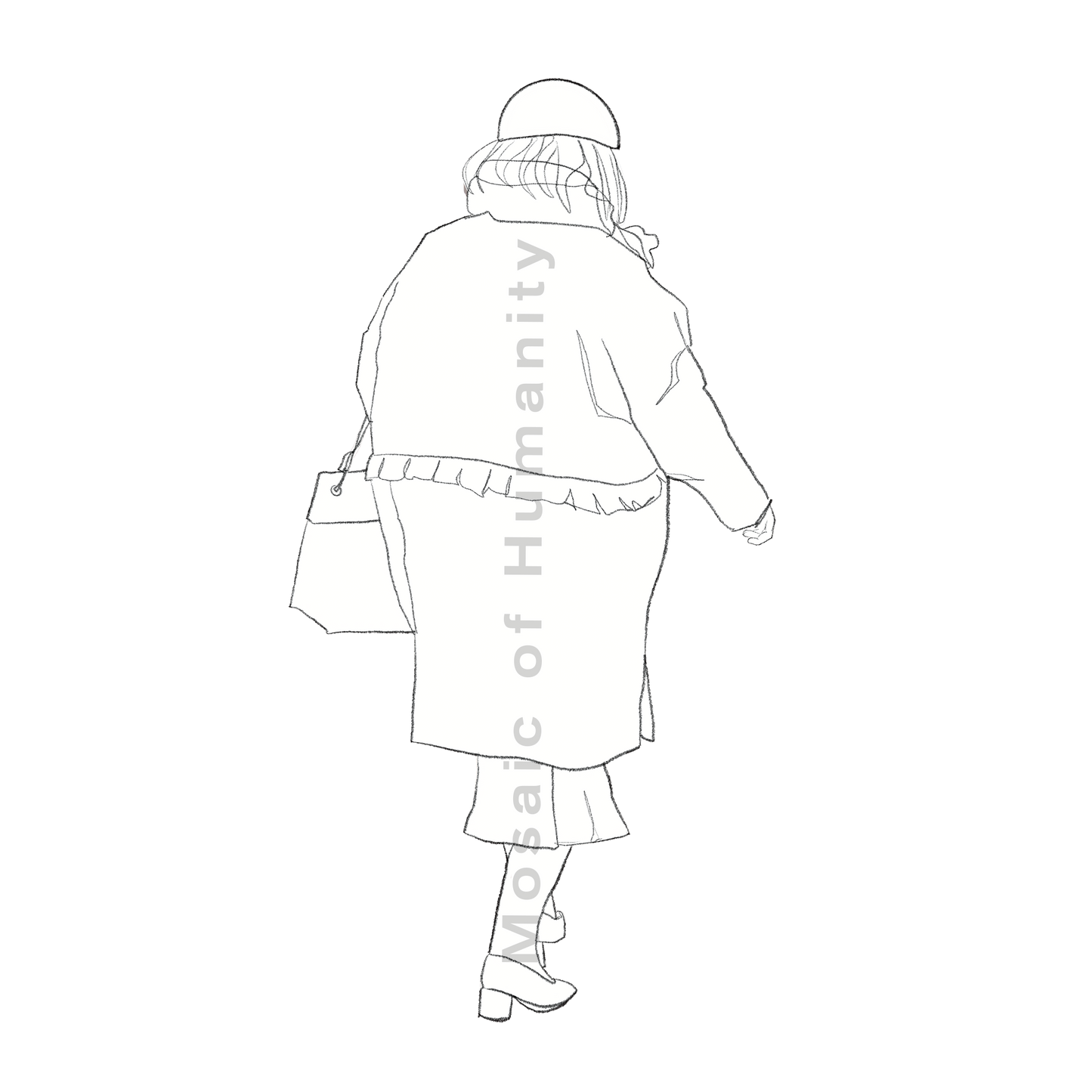 senior walking