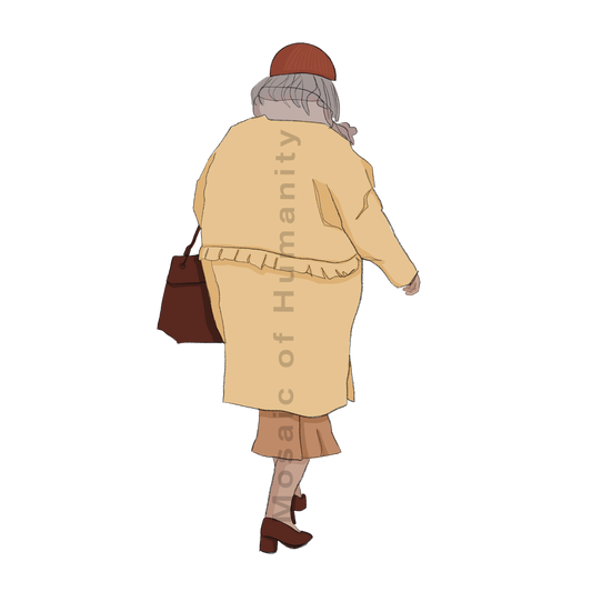 senior walking